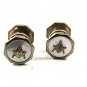 Deco Masonic Snap Link Cufflinks By PARK ROGER JIFFY Pat Jun 11 1920 12917