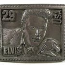 Elvis Presley King of Rock & Roll .29 Stamp USA Belt Buckle 62816