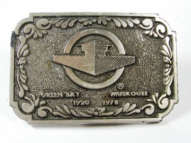 1920 - 1978 Green Bay Muskogee Ft Howard paper Co Belt Buckle Unbranded