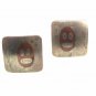 Huecho En Mexico Sterling Silver Very Odd Face Cufflinks Unbranded 32216