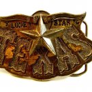 1980 Lone Star Texas Belt Buckle by Great American Buckle Co 71017
