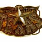 1980 Lone Star Texas Belt Buckle by Great American Buckle Co 71017