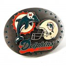 1997 Miami Dolphins Football Belt Buckle By SISKIYOU 11916