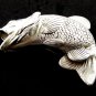 Big Mouth Bass Pewter Belt Buckle by KEV Made in USA 6514 New Old Stock