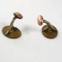 Victorian / Edwardian Gold Tone Fleur De Lis Cufflinks 31017