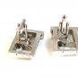 Vintage Swank Silver Tone Greek Roman Soldier Shield Spear Cufflinks