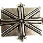 Vintage Unusual Cross Renaissance Celtic Iron ??? Belt Buckle 91517