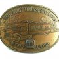 Wal-Mart Transportation Safety Award 10 Sams Club Brass Belt Buckle 41117