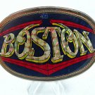 Vintage 1977 BOSTON Belt Buckle By PACIFICA MFG 12517