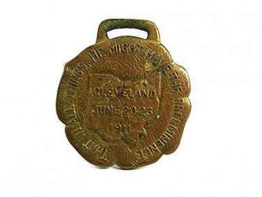 1911 Cleveland "That He Might Have Preeminence" Watch Fob By WHITEHEAD 10517