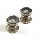 Deco Abalone Seed Pearl Snap Link Cufflinks BY BEARE & WILDE KUM-A-PART 52317
