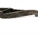 1950's Silvertone Stock Market Ticker Tape Tie Clasp 71717