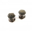 KUM - A - PART SNAP LINK Silver Tone Cufflinks by B & W CO. PAT 1925 11316