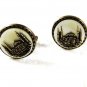 800 Silver Mother Pearl St. Sophias Istanbul Turkey Cufflinks Unbranded