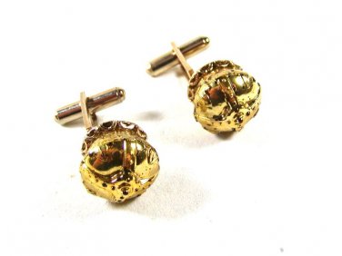 Gold Tone Crown Cufflinks Unbranded 52116