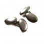 Victorian / Edwardian Sterling Silver Dress Cufflinks Unbranded 12615