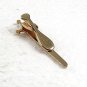 Vintage Goldtone Sword Red Tie Clasp By HICKOK USA 72117