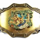1978 Deer in Woods Belt Buckle by Raintree 101515