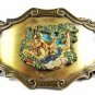 1978 Deer in Woods Belt Buckle by Raintree 101515