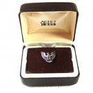 Vintage Silvertone American Eagle Tie Tac In Box By SWANK 31916