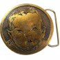 Vintage Gerber Baby Advertising Belt Buckle 7617