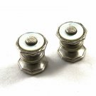 Art Deco True Vintage Silvertone Mother Pearl Cufflinks By Coro Ball Lock 101014