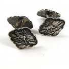 Vintage Scandanavian 830S Silver of a Reindeer Cufflnks Signed 91316