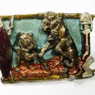 1988 Lions Belt Buckle By Great American Buckle Co Made In USA 102615