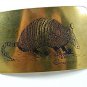 Vintage Armadillo Belt Buckle by BILL CRAFTON 111716