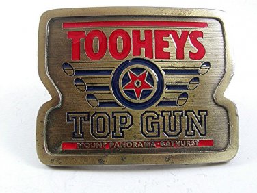 1989 TOOHEYS Top Gun Belt Buckle By GABC Made In USA 102017