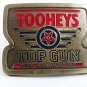 1989 TOOHEYS Top Gun Belt Buckle By GABC Made In USA 102017