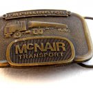 Vintage Brass I'm pulling for McNair Transport Belt Buckle