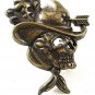 Cowboy Hat Skull Arrow Bandana Belt Buckle 121416