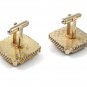 1970's Silvertone Purple Cufflinks 31717