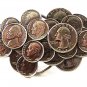 Vintage USA Nickles Dimes Quarters Belt Buckle By GABCo. 112917