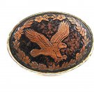 Vintage Silvertone AMERICAN EAGLE Belt Buckle By W USA 102017