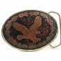 Vintage Silvertone AMERICAN EAGLE Belt Buckle By W USA 102017