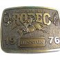 1976 National Finals Rodeo Belt Buckle Limited Edition by Hesston 102617