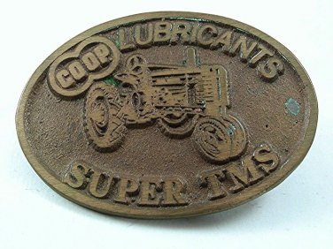 COOP Lubricants Super TMS John Deere Tractor 1936 - 1947 Belt Buckle 12817