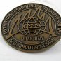 1994 46th World Shooting Championship U.S. Team Belt Buckle Milan Italy 12817