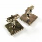 Sterling Silver Large Star Burst Cufflinks Unbranded 3616