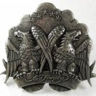 Silvertone American Eagles Belt Buckle By ED HARDY 33116b
