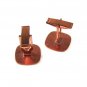 Vintage Copper w/ Star Cufflinks Unbranded PAT 2974381 52016