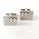 Sterling Silver Modernistic Cufflinks By A In Triangle 41216
