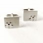 Sterling Silver Modernistic Cufflinks By A In Triangle 41216