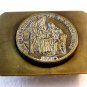 Vintage Declaration of Independence Belt Buckle from the Bicentennial
