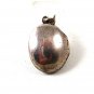 Sterling Silver Marcasites Amythest Cross Locket / Pendant By FAS 91916