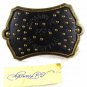 Drawn By In Seattle Black Belt Buckle By ED HARDY 33116 With Tag