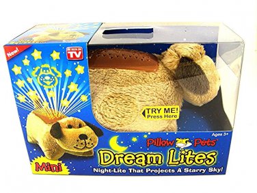 Mini Snuggly Puppy Night Light Pillow Pets By Dream Lite In Box
