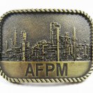 AFPM American Fuel & Petrochemical Manufacturers Belt Buckle Unbranded 101015
